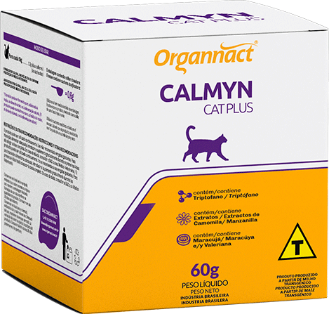 Suplemento Alimentar Organnact Calmyn Plus para Gatos - 60 g