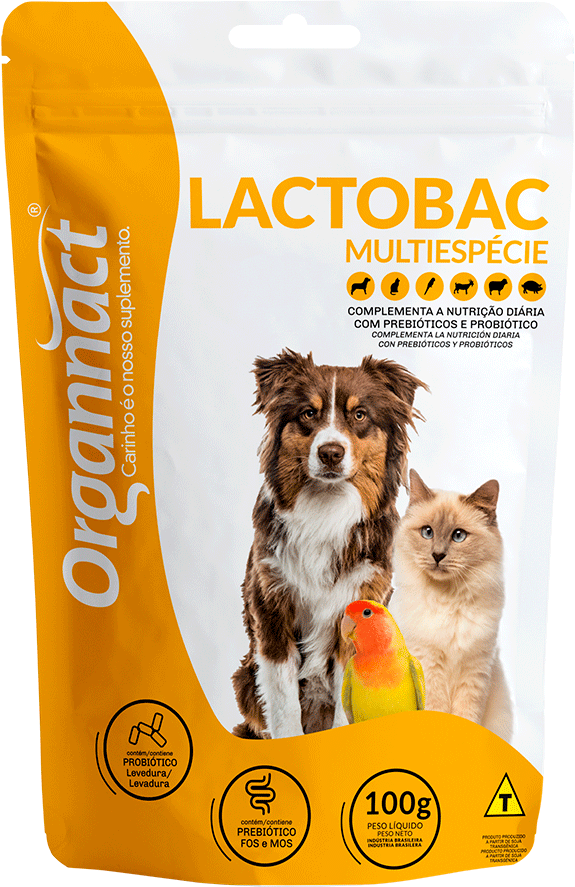 Suplemento Alimentar Organnact Lactobac Multiespécie - 100 g