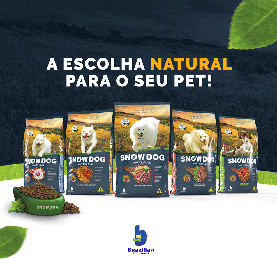 Ração Seca Snow Dog Frango com Tomate para Cães Adultos - 20Kg