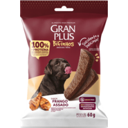 Bifinho GranPlus para Cães Adultos de Todas as Raças sabor Frango Assado - 60 g