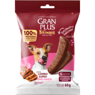 Bifinho GranPlus para Cães Adultos de Todas as Raças sabor Lombo Suíno Grelhado - 60 g