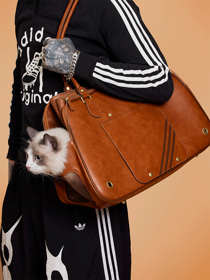 Bolsa Ombro Adidas Originals Pet Marrom - Tam. Único