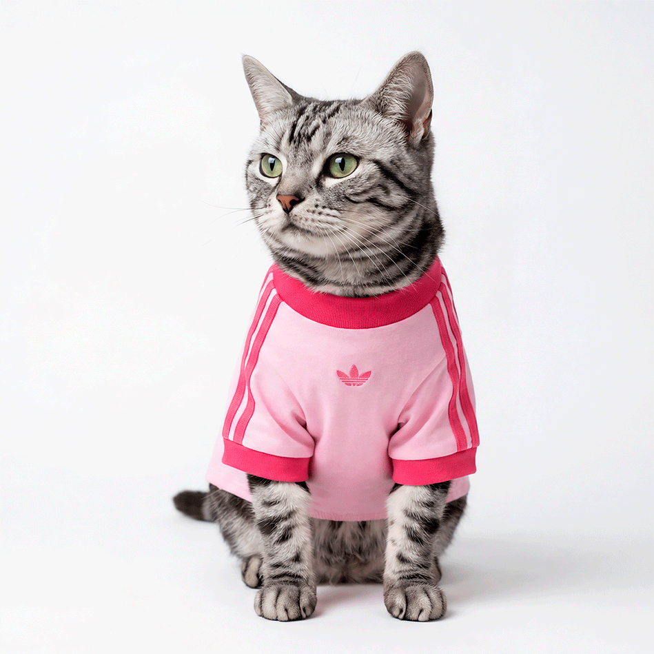 Camiseta Adidas Originals Pet Rosa - Tam. XGG