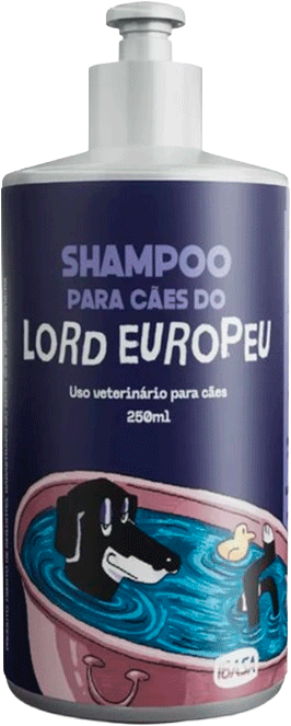 Shampoo Ibasa Lord Europeu Natural para Cães - 250 mL