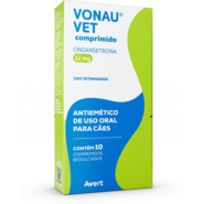 Antiemético Avert Vonau Vet 12 mg para Cães - 10 Comprimidos
