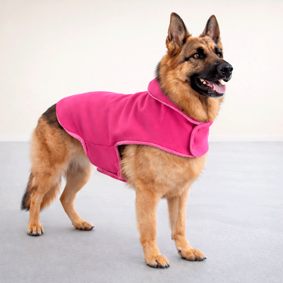 Capa Lisa Oxford Fábrica Pet para Cães e Gatos Pink - Tam. Exg 3