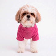 Blusa Linha com Manga Fábrica Pet para Cães e Gatos Pink - Tam. GG