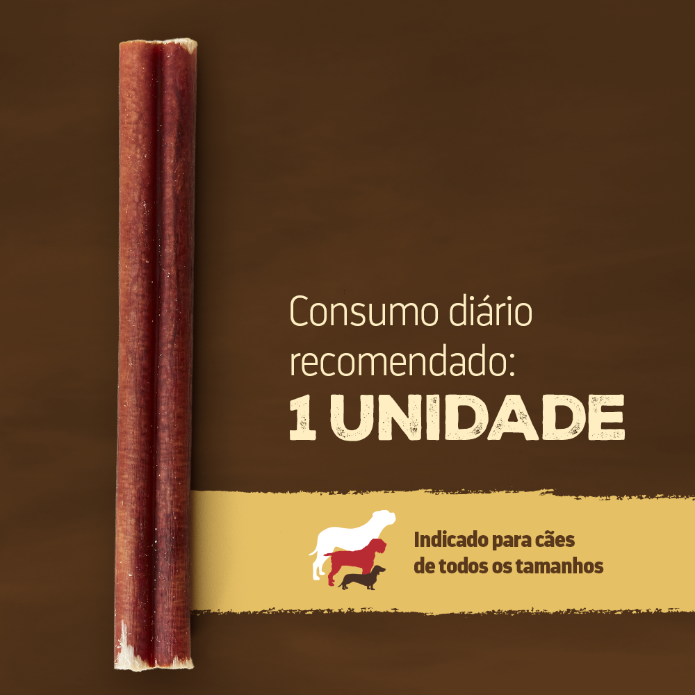 Petisco Natural Farm Bully Sticks para Cães - 15 g