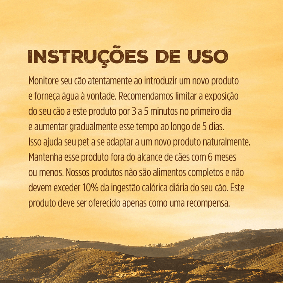Petisco Natural Farm Bully Sticks para Cães - 15 g
