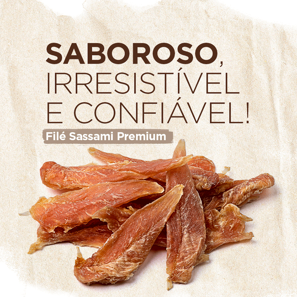 Petisco Natural Farm Filé Sassami para Cães - 114 g