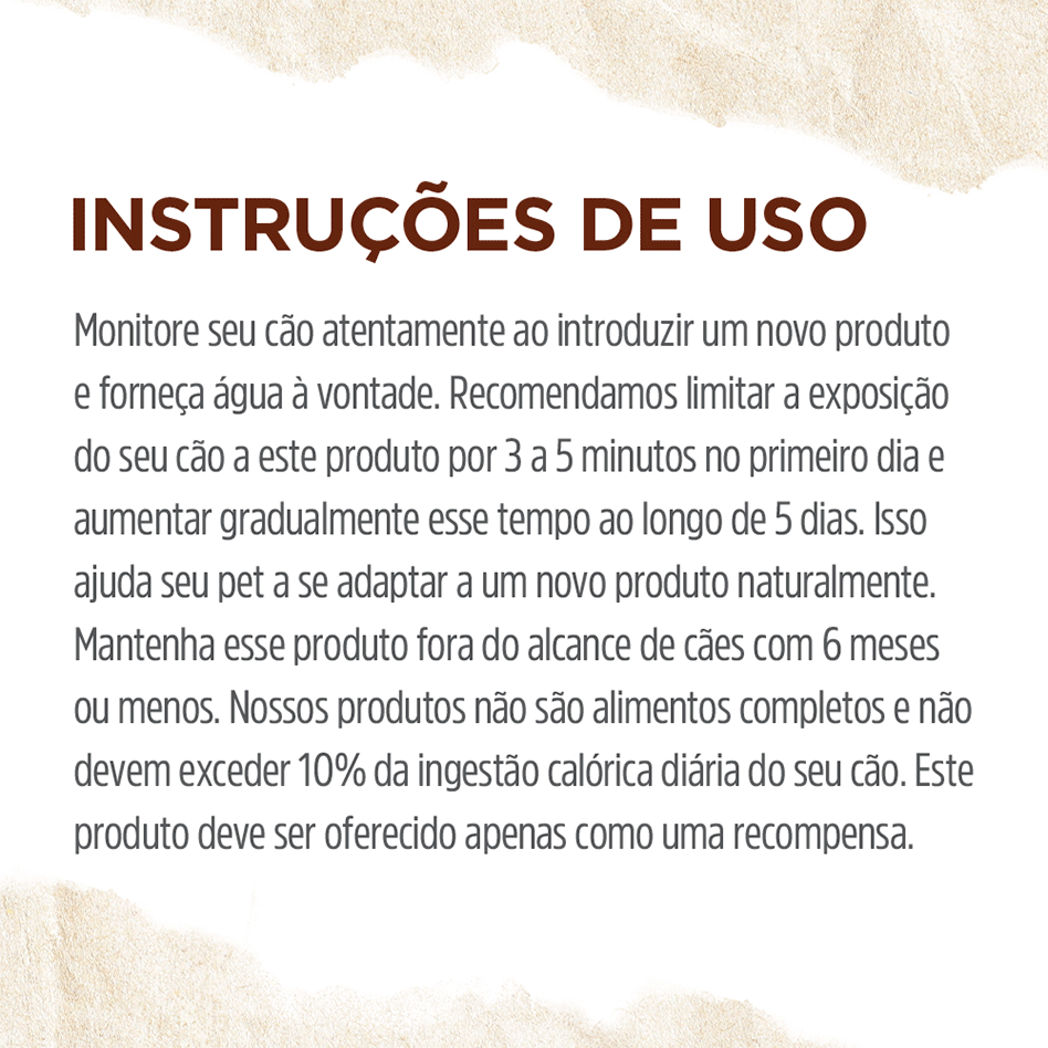 Petisco Natural Farm Bites de Orelha Suína para Cães - 150 g