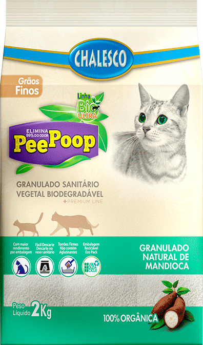 Granulado Mandioca Chalesco Fino Peepoop - 2Kg