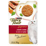 Racão Úmida Nestlé Purina Fancy Feast Supremo para Gatos sabor Carne - 75 g