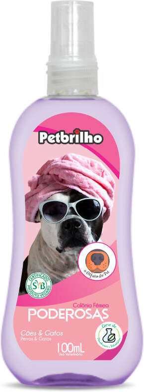 Colônia Petbrilho Fêmea - 100 mL
