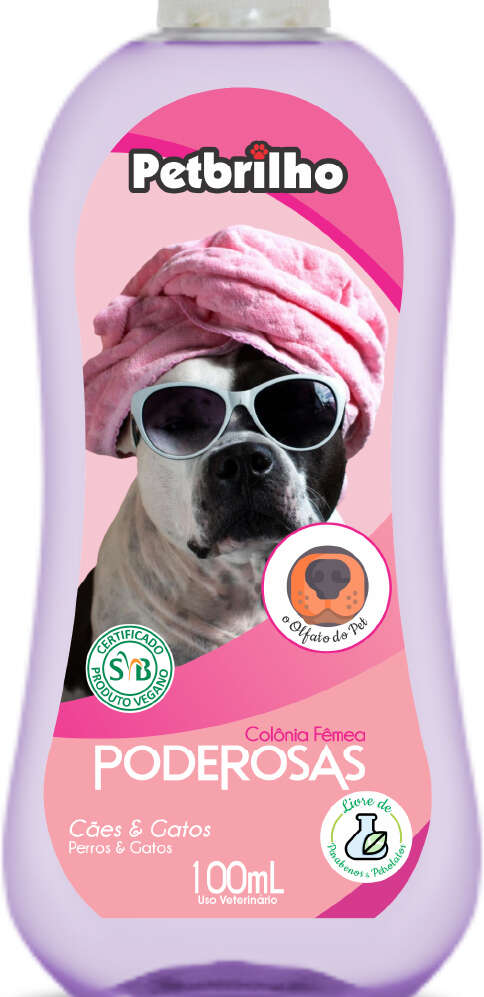 Colônia Petbrilho Fêmea - 100 mL