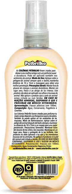 Colônia Petbrilho Filhote - 100 mL