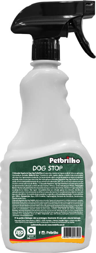 Educador Petbrilho Repelente para Cães - 500 mL