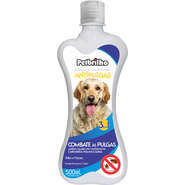 Shampoo e Condicionador Petbrilho Antipulgas 3 em 1 - 500 mL