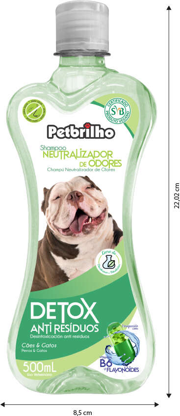 Shampoo Petbrilho Neutralizador de Odores - 500 mL