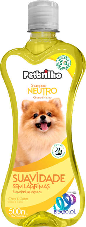 Shampoo Petbrilho Neutro - 500 mL