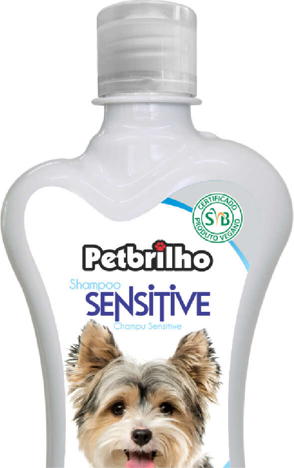 Shampoo Petbrilho Sensitive para Cães e Gatos - 500 mL