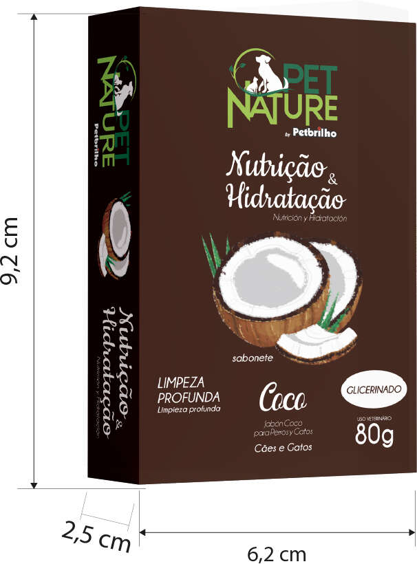 Sabonete Petbrilho de Coco - 80 g