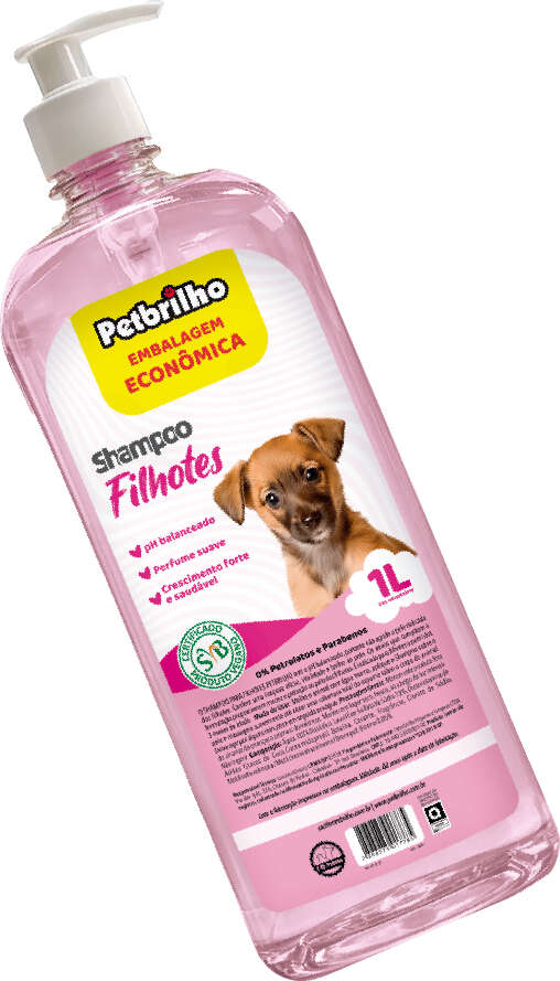 Shampoo Petbrilho Filhotes - 1 Litro