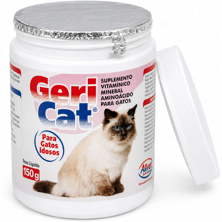 Suplemento Alivet Geri Cat em Pó - 150 g