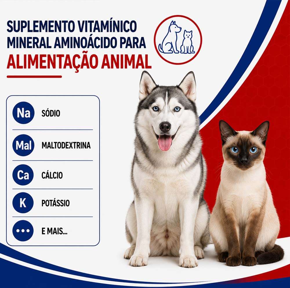 Suplemento Mineral Alivet P.S.E. Pet pó - 10 g