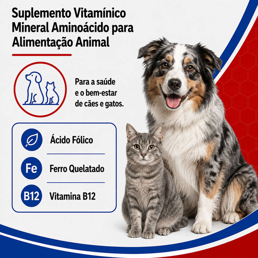 Suplemento Vitamínico Alivet H-Vet Pet Pasta para Cães e Gatos - 14 g