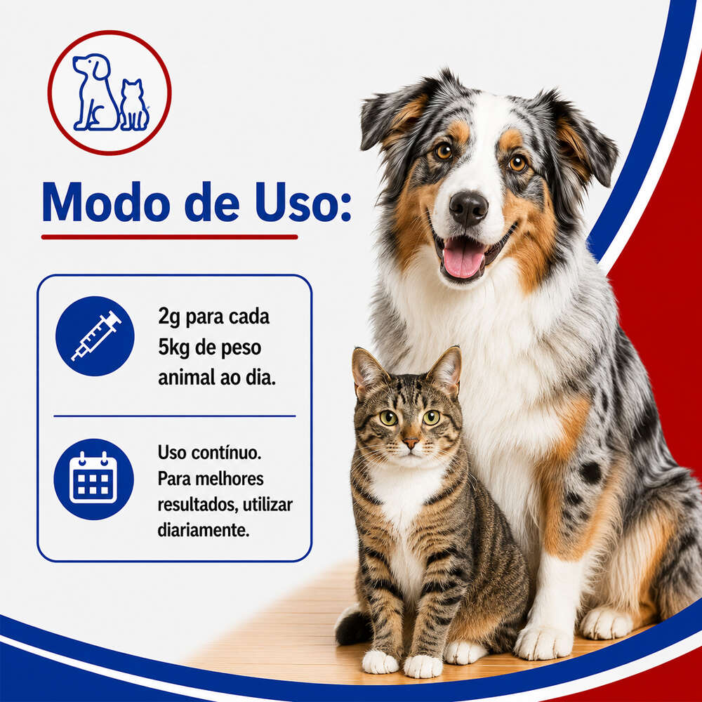 Suplemento Vitamínico Alivet H-Vet Pet Pasta para Cães e Gatos - 14 g