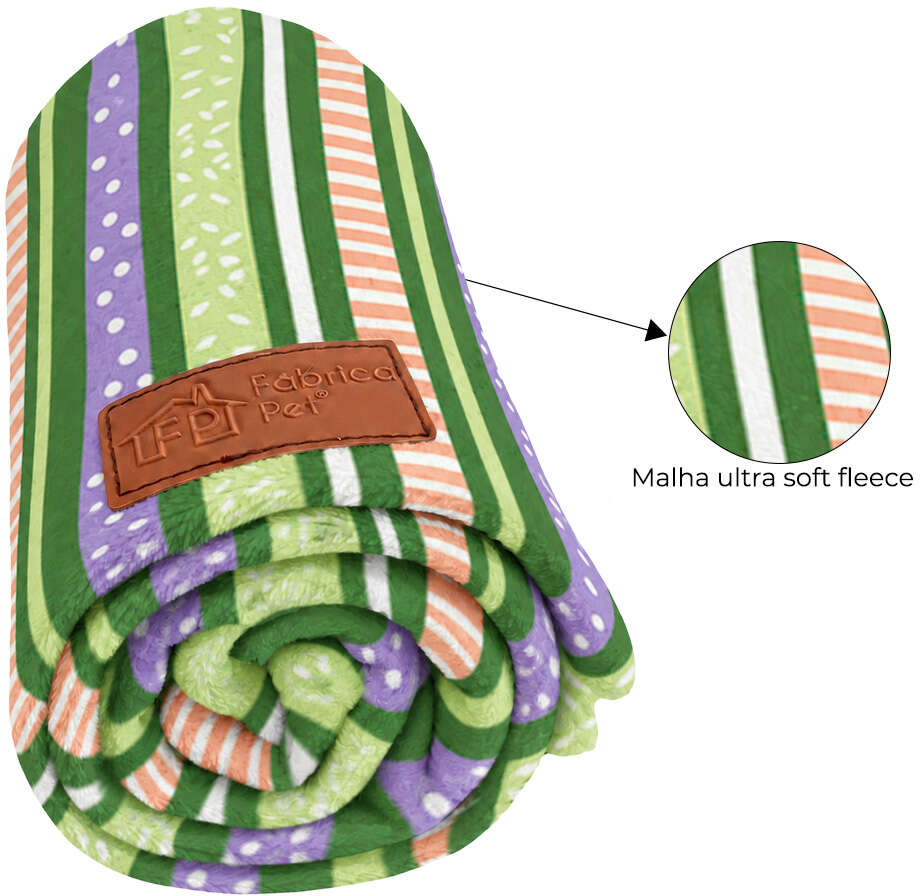 Cobertor Fábrica Pet Ultra Soft Pinguim - Tam. Único