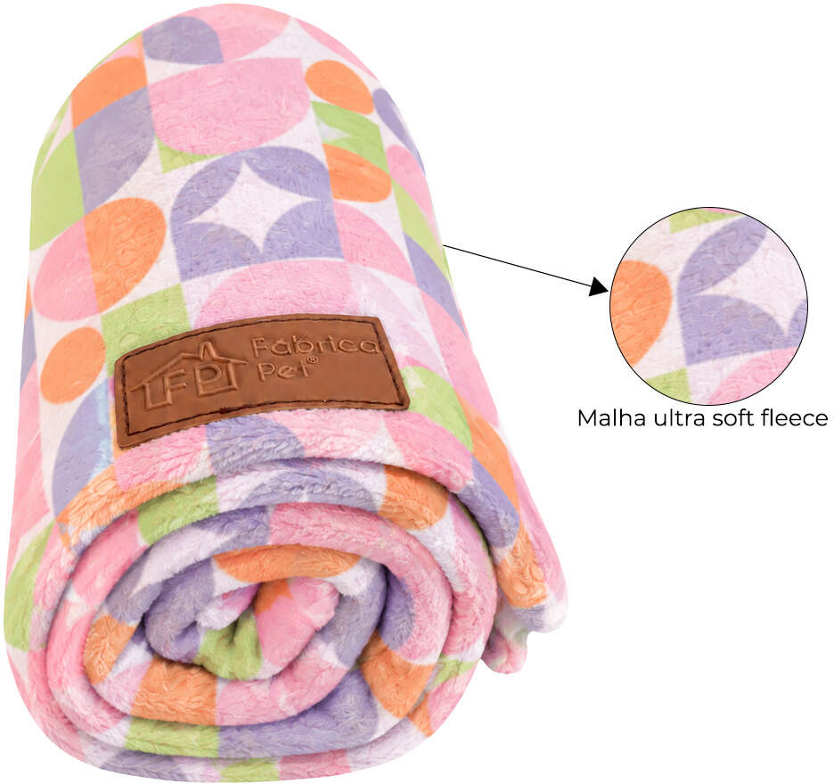 Cobertor Fábrica Pet Ultra Soft Transport - Tam. Único
