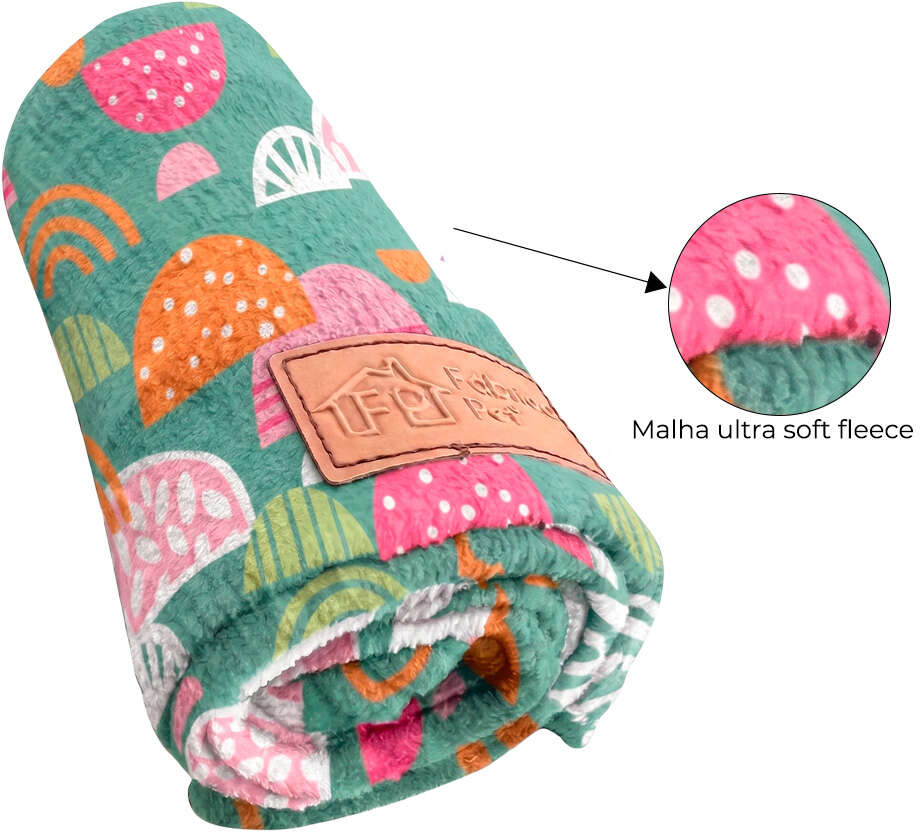 Cobertor Fábrica Pet Ultra Soft Whale - Tam. Único