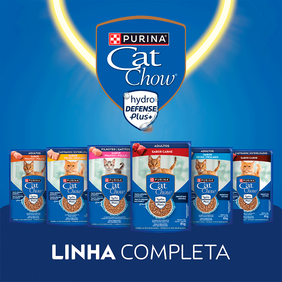 Ração Úmida Nestlé Purina Cat Chow Sachê Adultos Frango ao Molho - 85 g