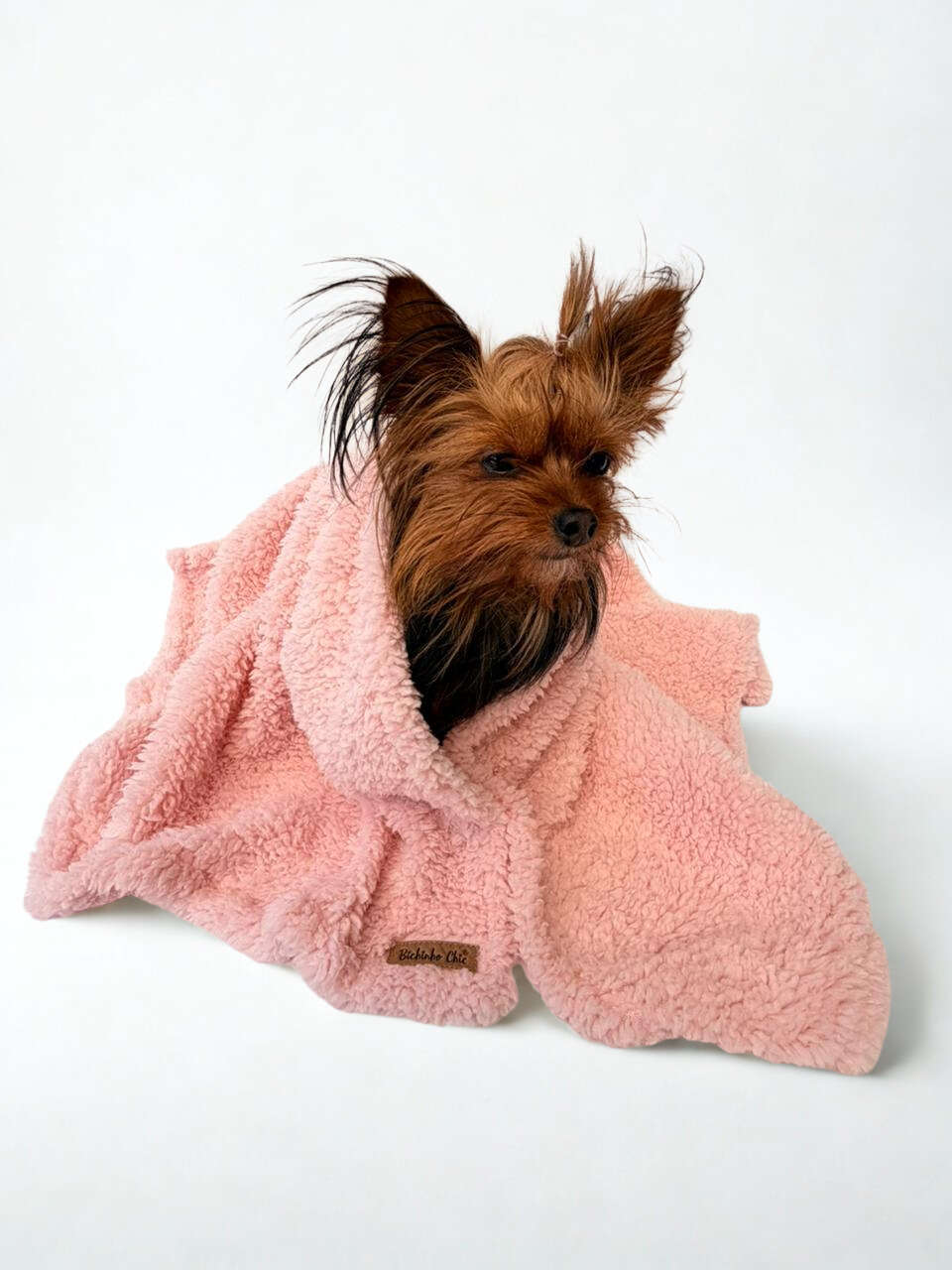 Cobertor Bichinho Chic Soninho Rosa para Cães e Gatos - Tam. M