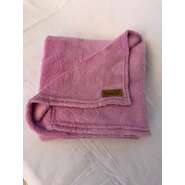 Cobertor Bichinho Chic Soninho Rosa Escuro para Cães e Gatos - Tam. M
