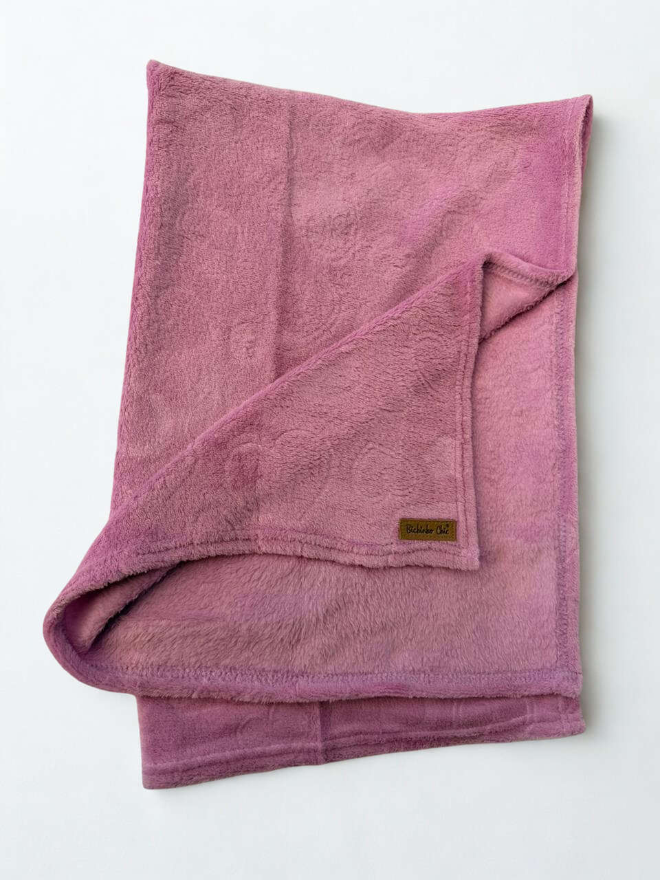 Cobertor Bichinho Chic Soninho Rosa Escuro para Cães e Gatos - Tam. M