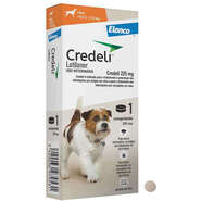 Antipulgas e Carrapatos Credeli 225 mg para Cães de 5,5 a 11Kg - 1 Comprimido