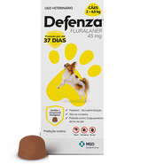 Antiparasitário Defenza 45 mg para Cães de 2 a 4,5Kg - 1 Comprimido
