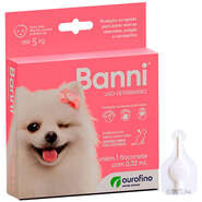 Antipulgas Banni 38,75 mg para Cães até 5Kg - 1 Pipeta