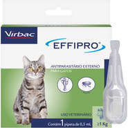 Antipulgas Effipro 50 mg para Gatos - 1 Pipeta