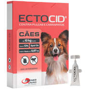 Antipulgas Agener Ectocid para Cães até 10Kg - 1 Pipeta