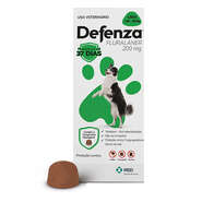 Antiparasitário Defenza 200 mg para Cães de 10 a 20Kg - 1 Comprimido