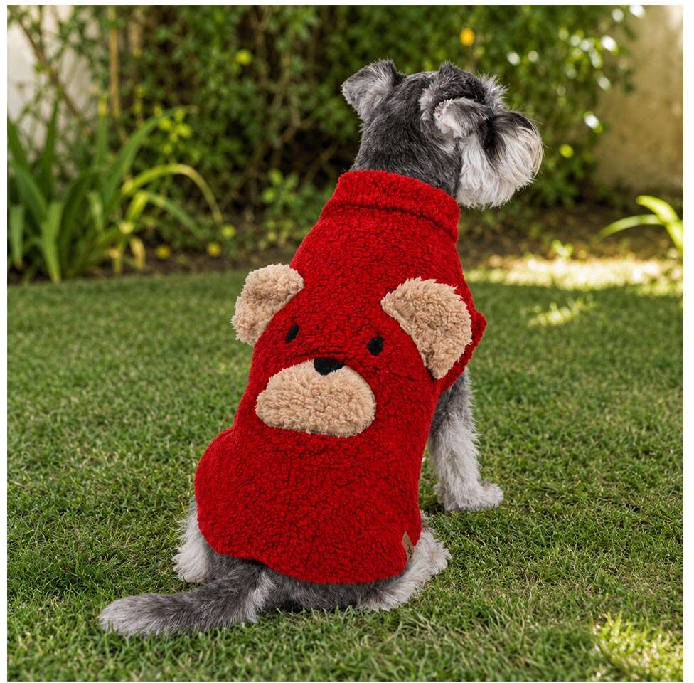 Moletom Pickorruchos Teddy Vermelho - Tam. 03