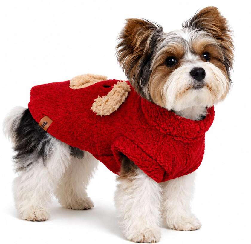 Moletom Pickorruchos Teddy Vermelho - Tam. 03