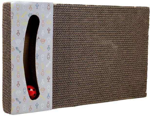 Brinquedo Arranhador de Parede Meau Classic com Catnip para Gatos - Tam. Único