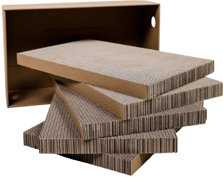 Brinquedo Arranhador de Parede Meau Classic com Catnip para Gatos - 5 unidades