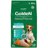 Ração Seca PremieR Pet Golden Seleção Natural para Cães Adultos Mini Bits - 10,1Kg
