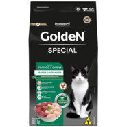 Ração Seca GoldeN Special Frango e Carne para Gatos Castrados - 10,1Kg